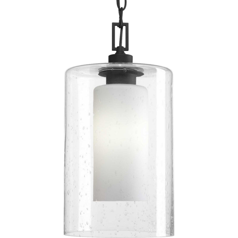 Progress Lighting P6520-31 One Light Hanging Lantern, Black