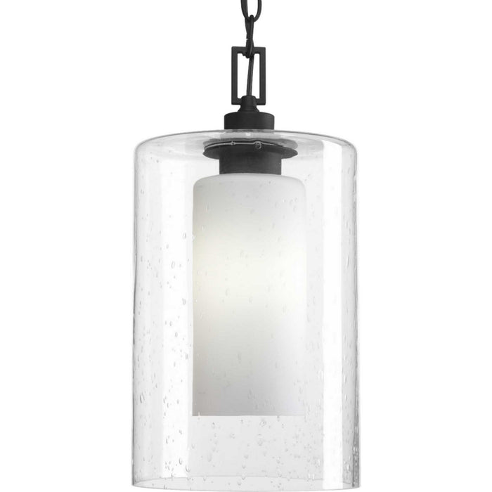 Progress Lighting P6520-31 One Light Hanging Lantern, Black