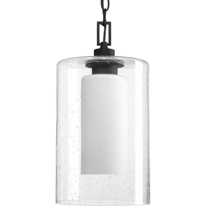 Progress Lighting P6520-31 One Light Hanging Lantern, Black