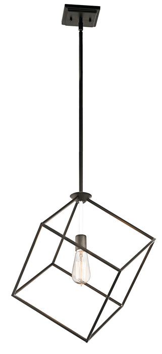 Kichler 42525OZ One Light Pendant, Olde Bronze