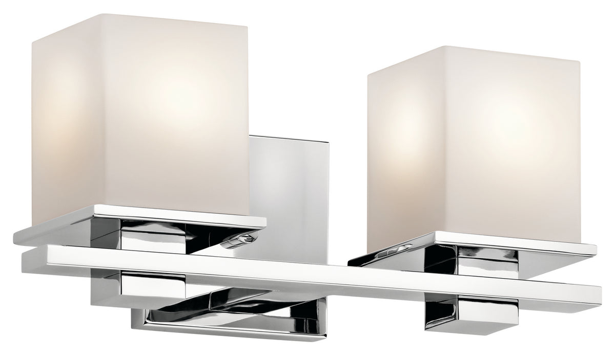 Kichler 45150CH Two Light Bath, Chrome