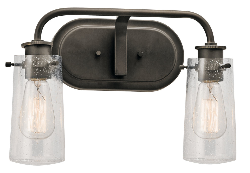 Kichler 45458OZ Two Light Bath, Olde Bronze