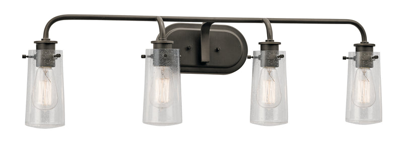 Kichler 45460OZ Four Light Bath, Olde Bronze
