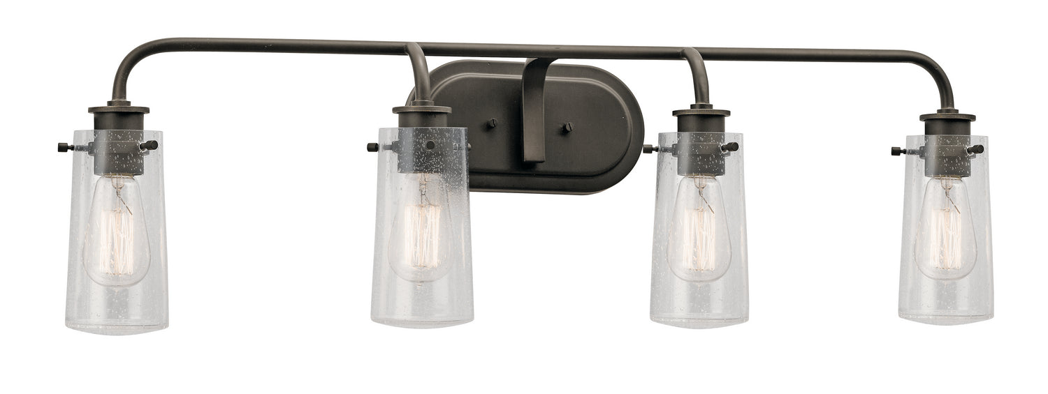Kichler 45460OZ Four Light Bath, Olde Bronze