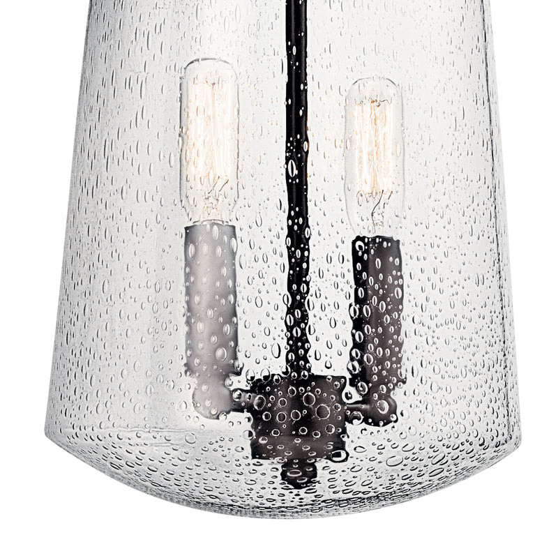 Kichler 49496AZ Two Light Outdoor Wall Mount, Architectural Bronze