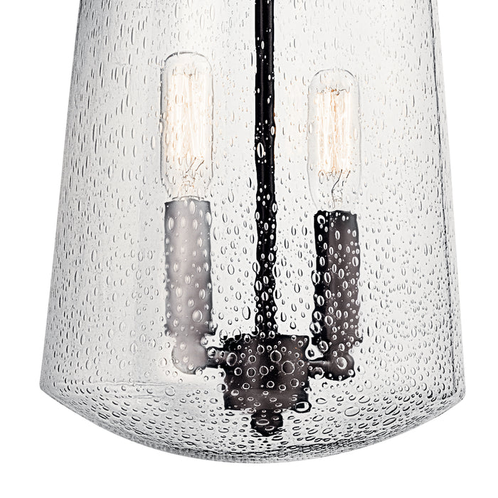 Kichler 49496AZ Two Light Outdoor Wall Mount, Architectural Bronze