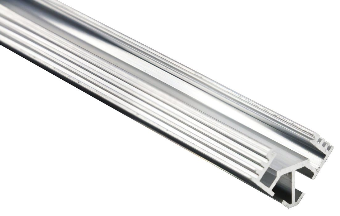 American Lighting EE45-AAFR-1M Economy Extrusion 45 Deg Anod, Aluminum
