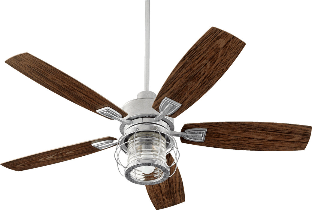 Quorum 13525-9 52"Patio Fan, Galvanized