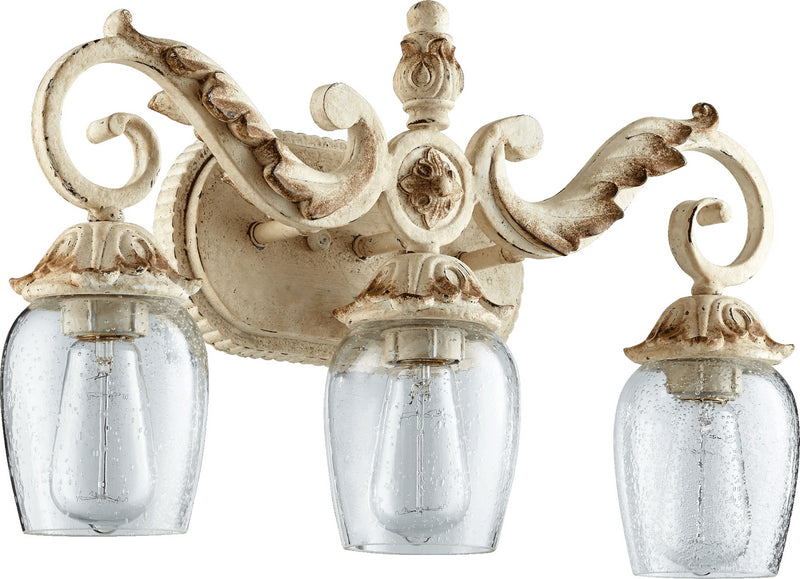 Quorum 5037-3-70 Three Light Vanity, Persian White