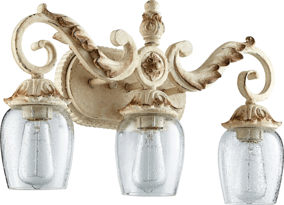 Quorum 5037-3-70 Three Light Vanity, Persian White