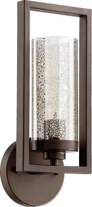 Quorum 553-1-86 One Light Wall Mount, Oiled Bronze