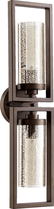 Quorum 553-2-86 Two Light Wall Mount, Oiled Bronze