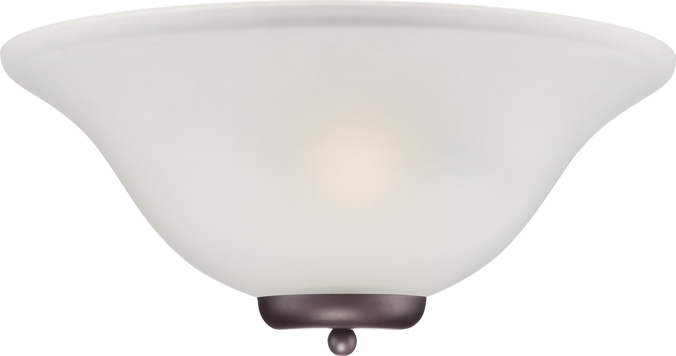 Nuvo Lighting 60-5379 One Light Wall Sconce, Mahogany Bronze