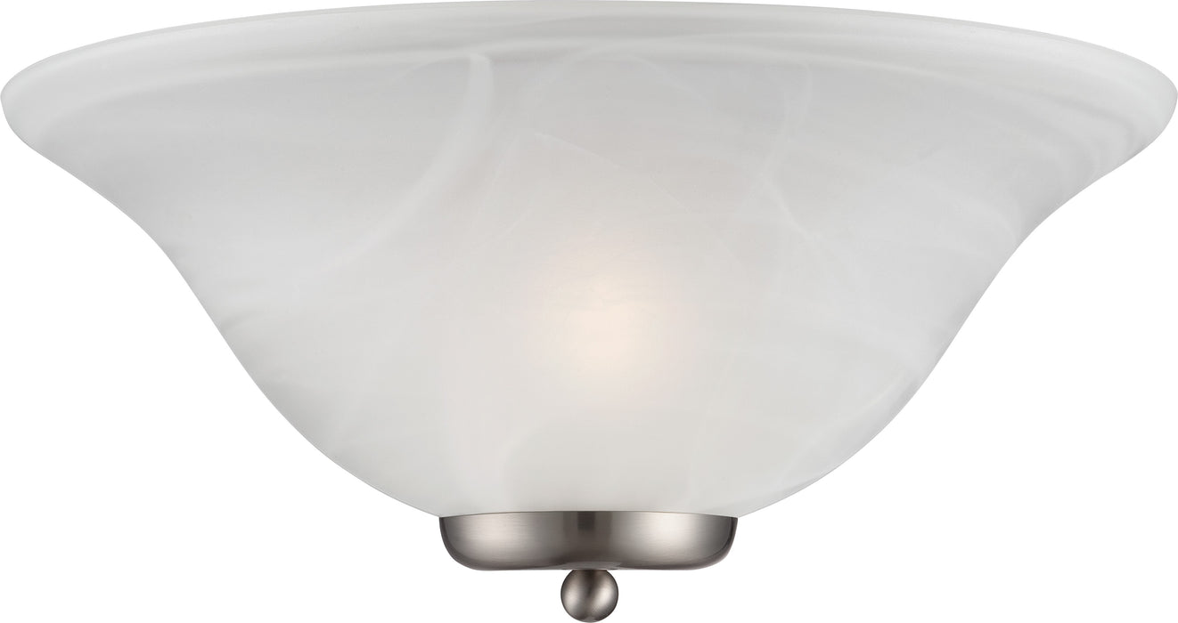 Nuvo Lighting 60-5381 One Light Wall Sconce, Brushed Nickel