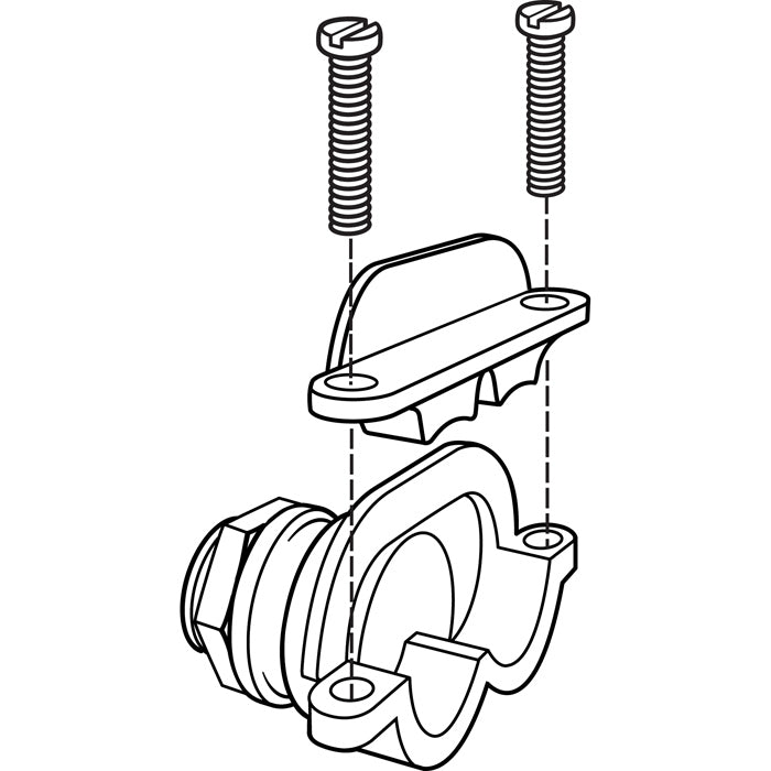Kichler 10588SI Cable Connector Duplex Bx, Silver Various