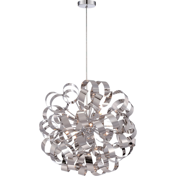 Quoizel RBN2823C 12 Light Pendant, Polished Chrome