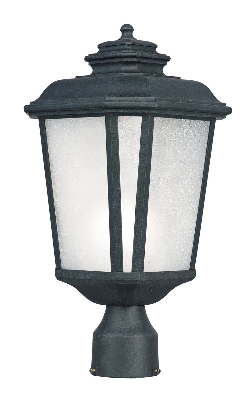 Maxim 3340WFBO One Light Outdoor Pole/Post Lantern, Black Oxide