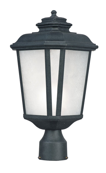 Maxim 3340WFBO One Light Outdoor Pole/Post Lantern, Black Oxide