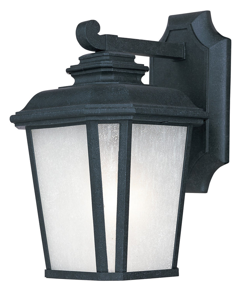 Maxim 3342WFBO One Light Outdoor Wall Lantern, Black Oxide