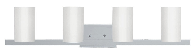 Livex Lighting 1334-05 Four Light Bath Vanity, Polished Chrome