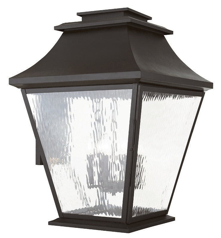 Livex Lighting 20251-07 Six Light Outdoor Wall Lantern, Bronze