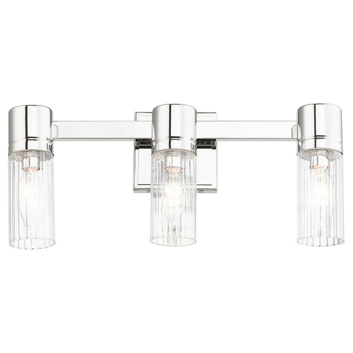 Livex Lighting 50683-05 Three Light Bath Vanity, Polished Chrome