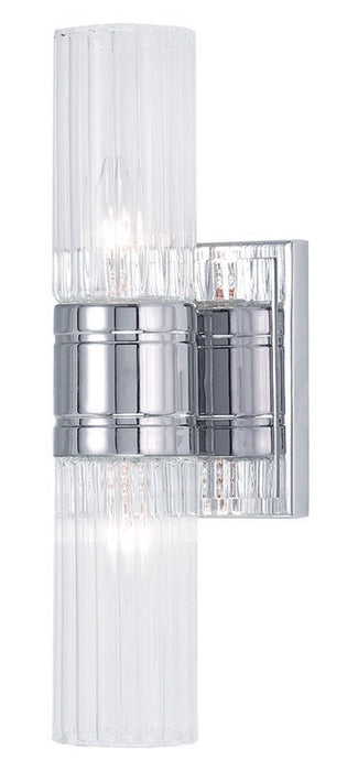 Livex Lighting 50692-05 Two Light Bath Vanity, Polished Chrome