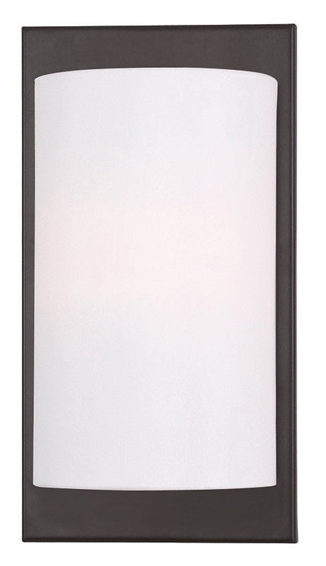 Livex Lighting 50860-07 One Light Wall Sconce, Bronze