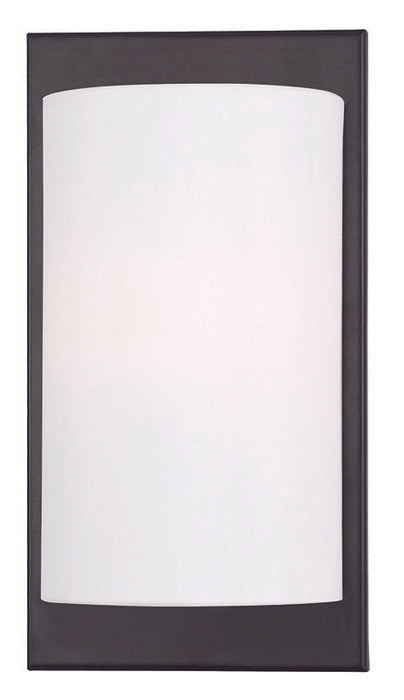 Livex Lighting 50860-07 One Light Wall Sconce, Bronze