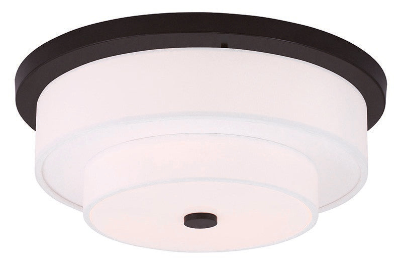 Livex Lighting 50865-07 Four Light Ceiling Mount, Bronze