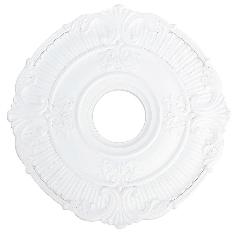 Livex Lighting 82030-03 Ceiling Medallion, Hand Applied White