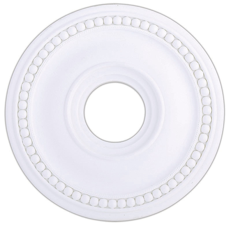 Livex Lighting 82073-03 Ceiling Medallion, Hand Applied White