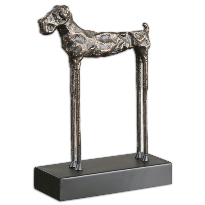 Uttermost 19888 Sculpture, Cast Iron w/Golden Bronze Highlights