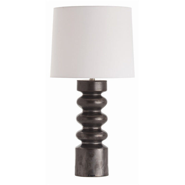 Arteriors 17541-668 One Light Table Lamp, Gunmetal