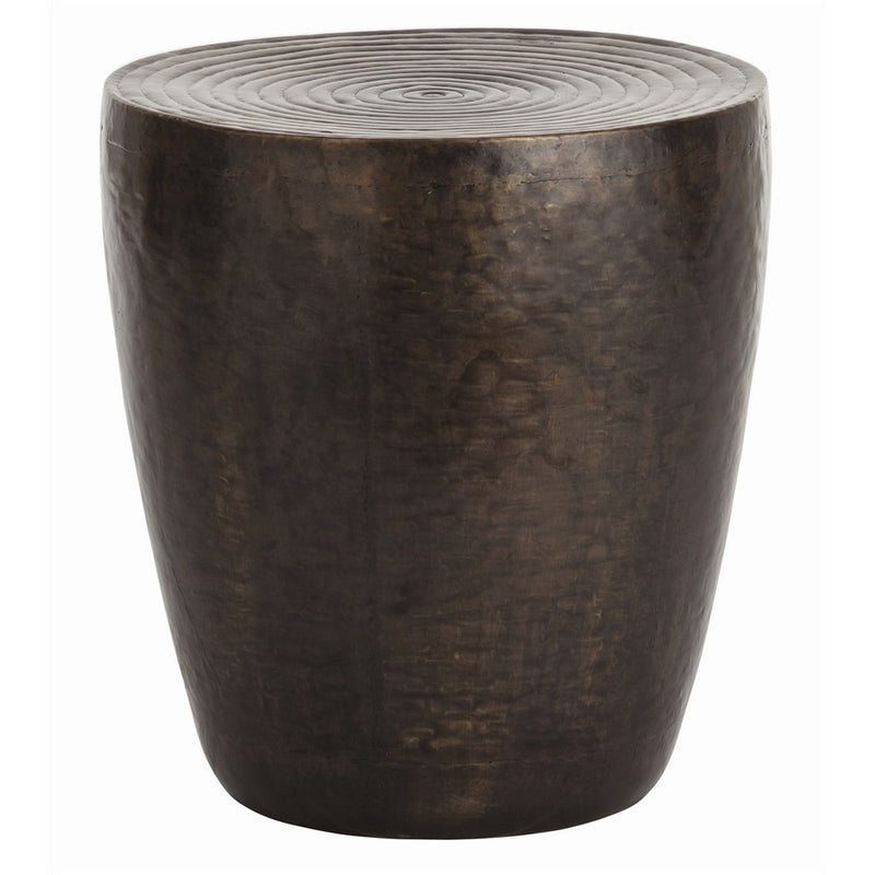 Arteriors 2034 End Table, Antique Bronze