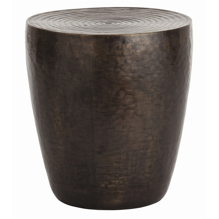 Arteriors 2034 End Table, Antique Bronze