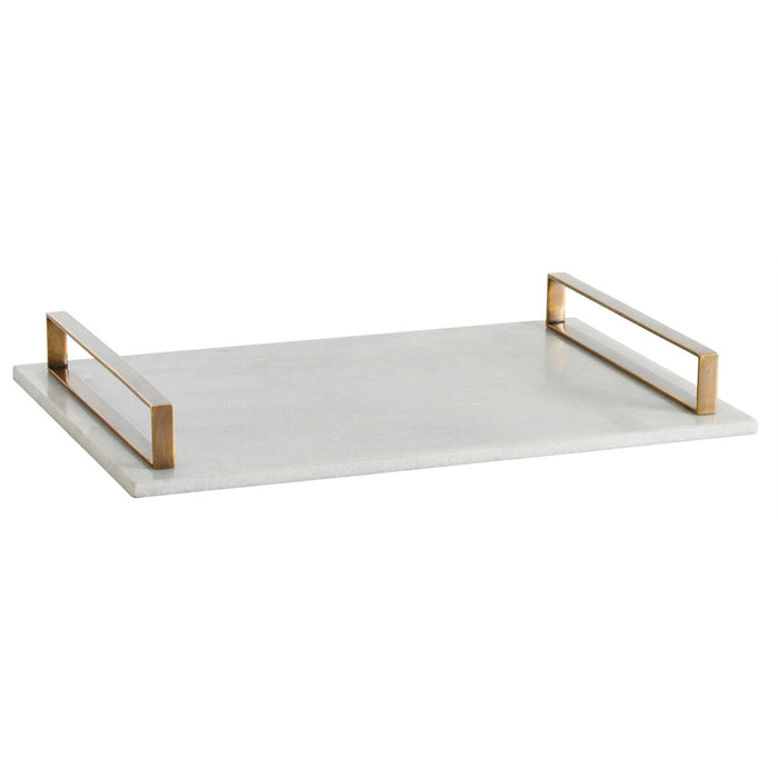 Arteriors 2180 Tray, White