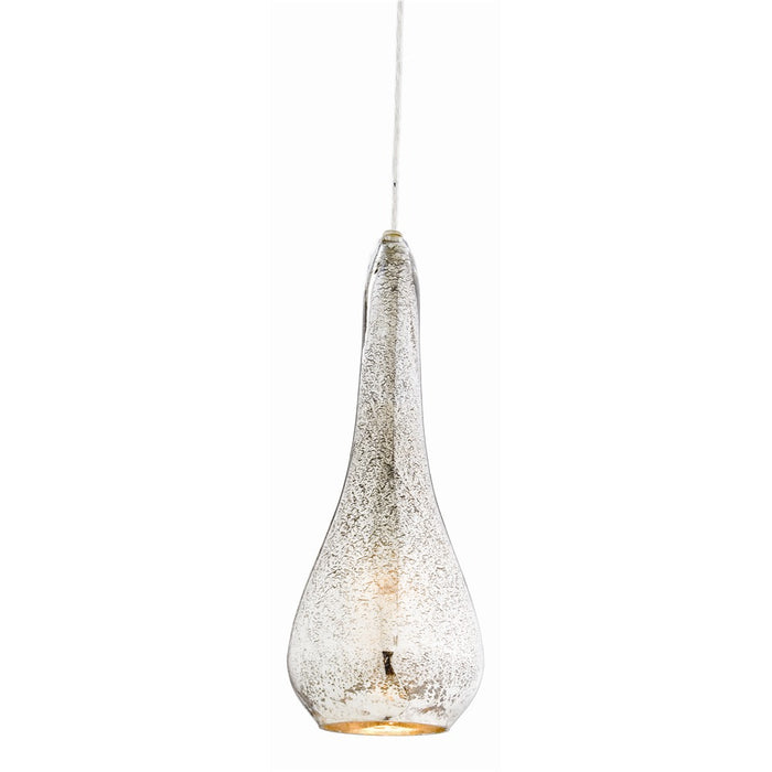 Arteriors 42514 One Light Pendant, Antique Mercury