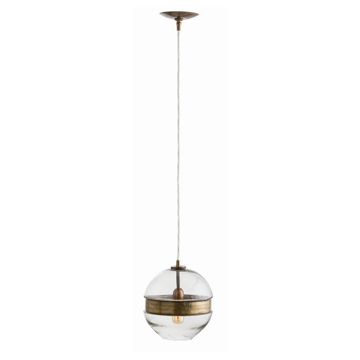Arteriors 44071 One Light Pendant, Clear