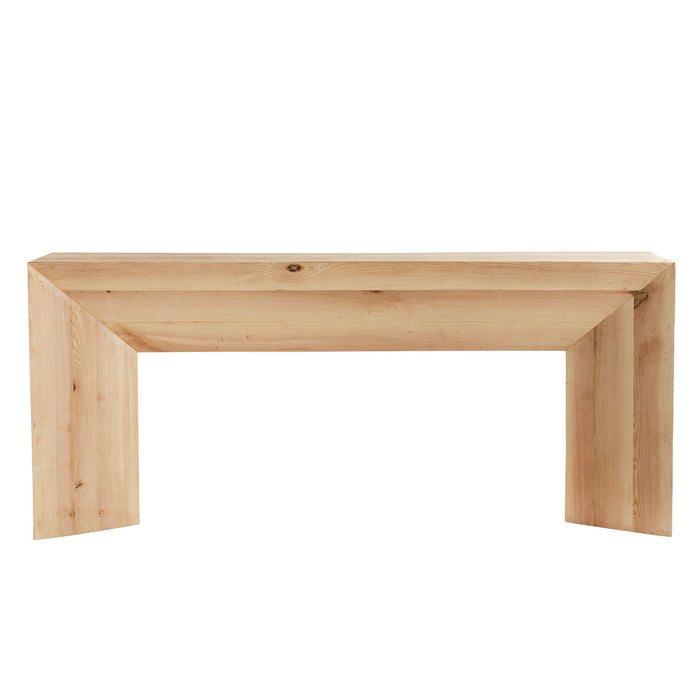 Arteriors 6807 Console, Natural Blonde