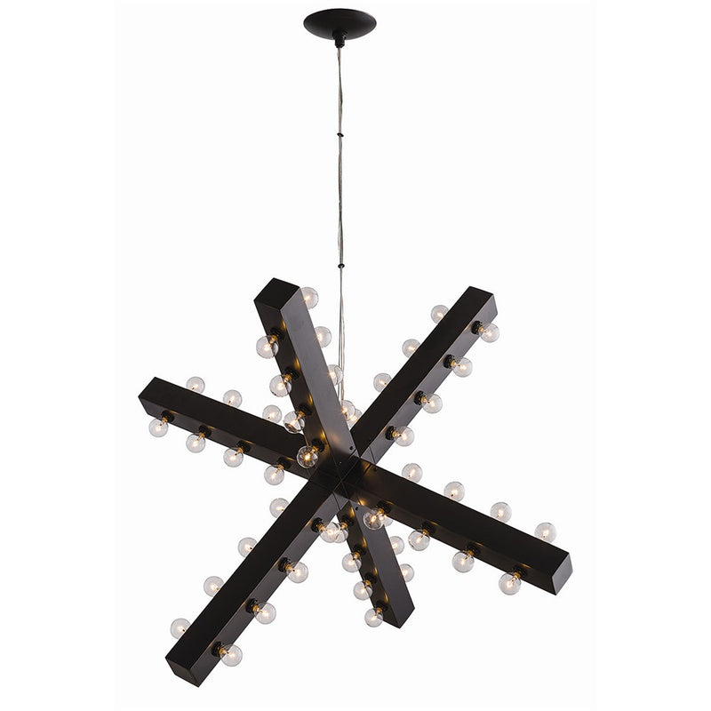 Arteriors 89985 48 Light Chandelier, Bronze