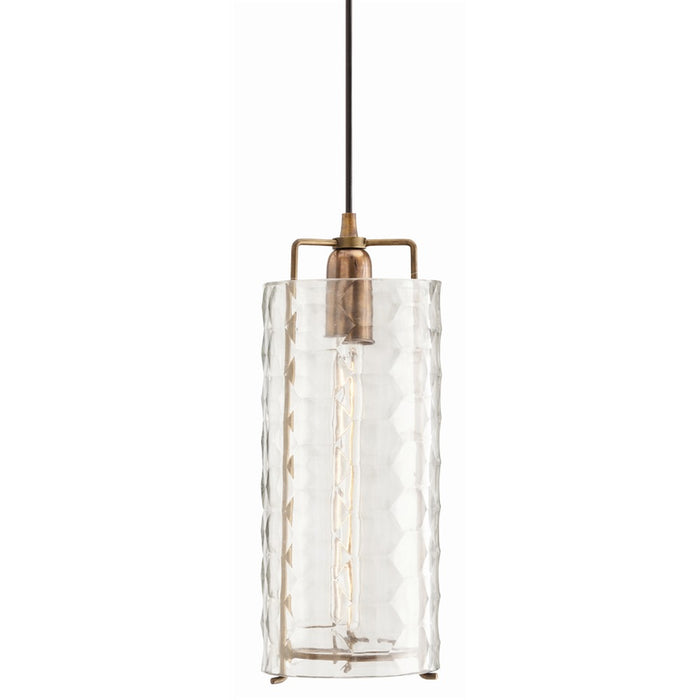 Arteriors DK42047 One Light Pendant, Clear