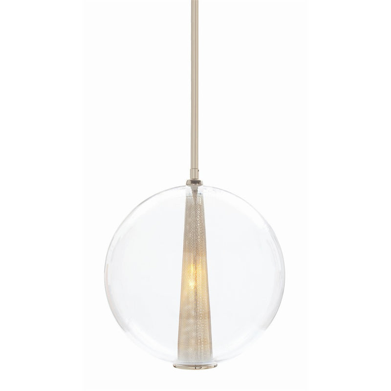 Arteriors DK49913 One Light Pendant, Clear