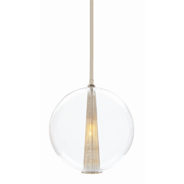Arteriors DK49913 One Light Pendant, Clear