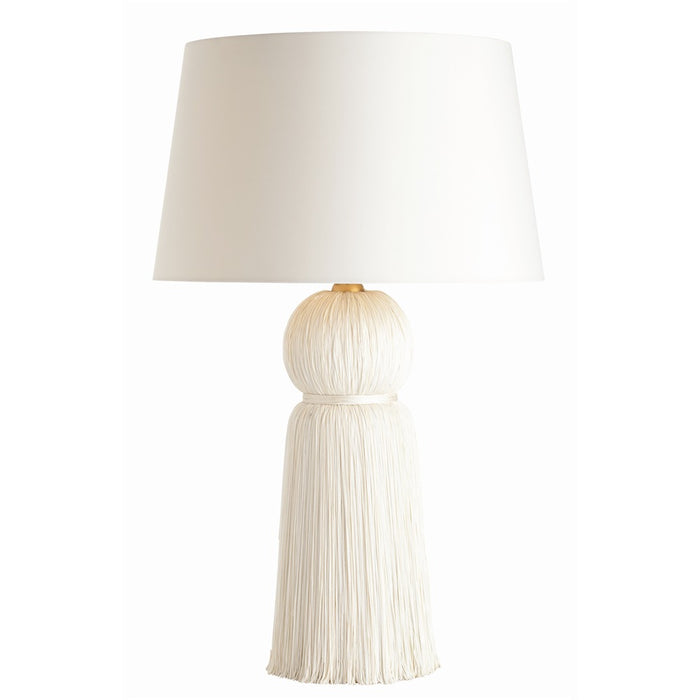 Arteriors DK49938-757 One Light Table Lamp, Off-White