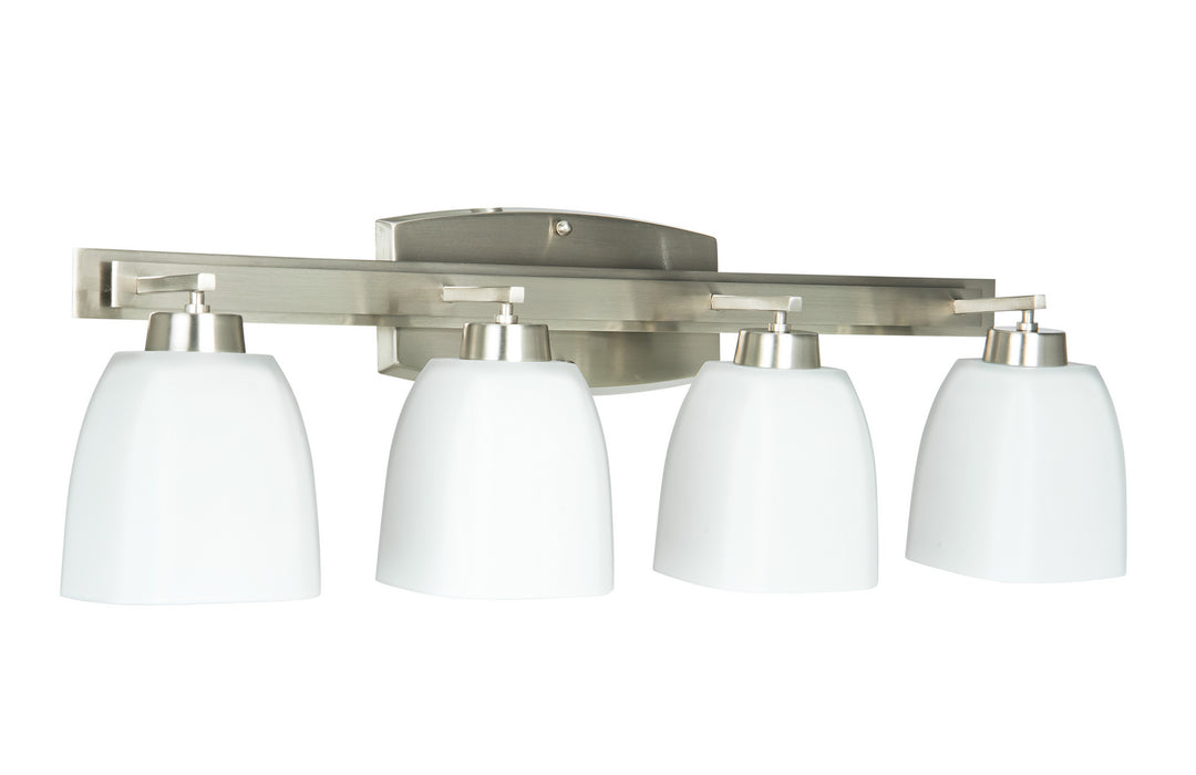 Craftmade 14721BNK3 Three Light Vanity, Brushed Nickel