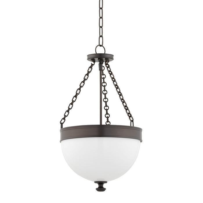 Hudson Valley 324-HB Three Light Pendant, Historic Bronze