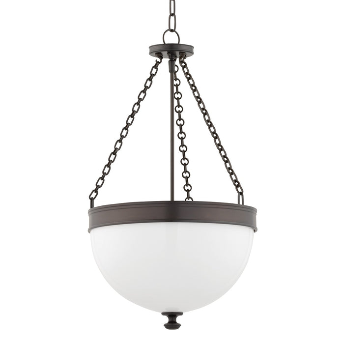 Hudson Valley 327-HB Three Light Pendant, Historic Bronze