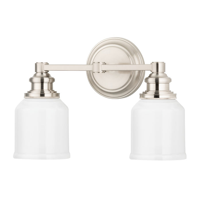 Hudson Valley 3402-SN Two Light Bath Bracket, Satin Nickel