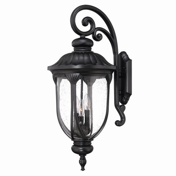 Acclaim Lighting 2222BK Three Light Wall Sconce, Matte Black